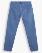 Pantalon Chino en Coton Regular Fit bleu