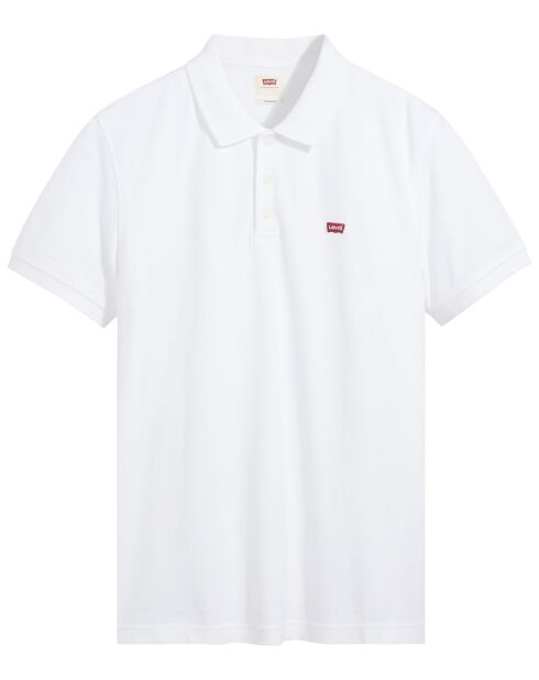Polo Housemarked en Coton Regular Fit blanc