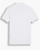 Polo Housemarked en Coton Regular Fit blanc