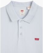 Polo Housemarked en Coton Regular Fit bleu ciel