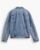 Veste en jean The Trucker original bleu moyen