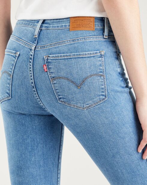 Jean 721 High Rise Skinny bleu moyen