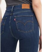 Jean 721 High Rise Skinny taille haute bleu brut