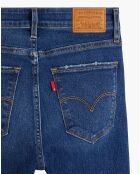 Jean 721 taille haute Skinny bleu foncé