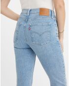 Jean 724 High Rise Slim taille haute bleu