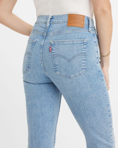 Jean 724 High Rise Slim taille haute bleu