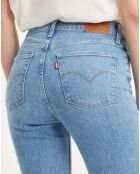 Jean 724 High Rise Slim taille haute bleu