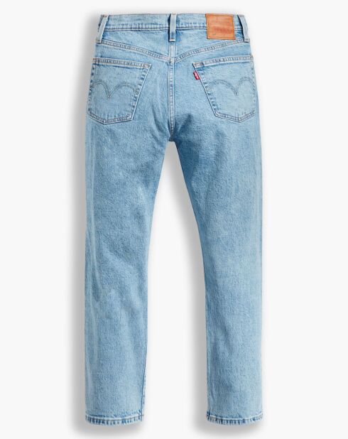 Jean 501 Crop taille haute bleu