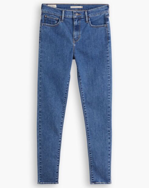 Jean 720 super Skinny taille haute bleu foncé
