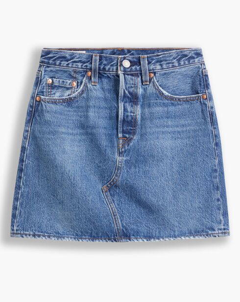 Jupe en jean courte Decon Iconic bleu foncé