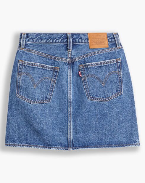 Jupe en jean courte Decon Iconic bleu foncé