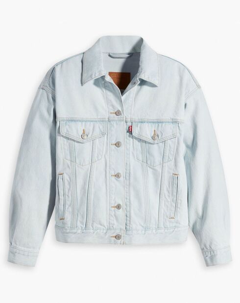 Veste en Jean 90'S Trucker bleu clair