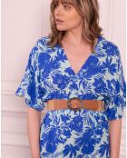 Robe Agathe bleue