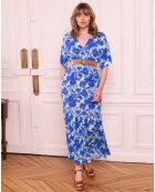 Robe Agathe bleue
