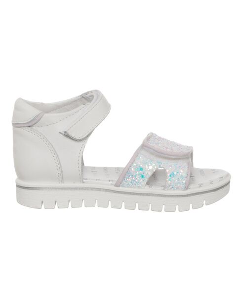 Sandalias de piel lila Lilo