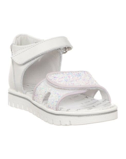 Sandalias de piel lila Lilo