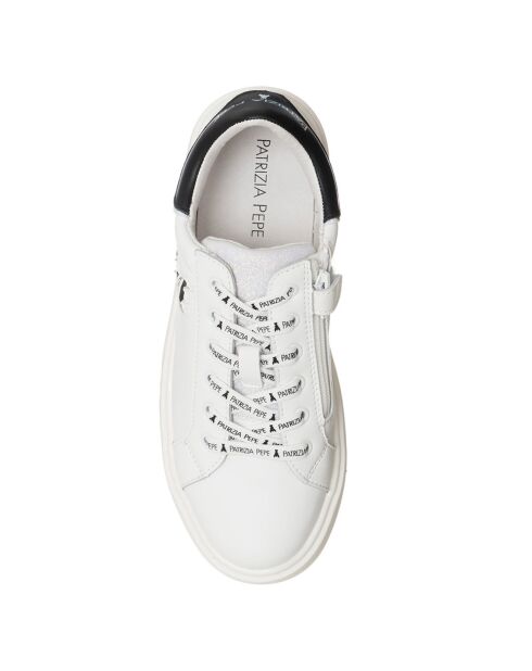 Sneakers en Cuir Vita blanc/noir
