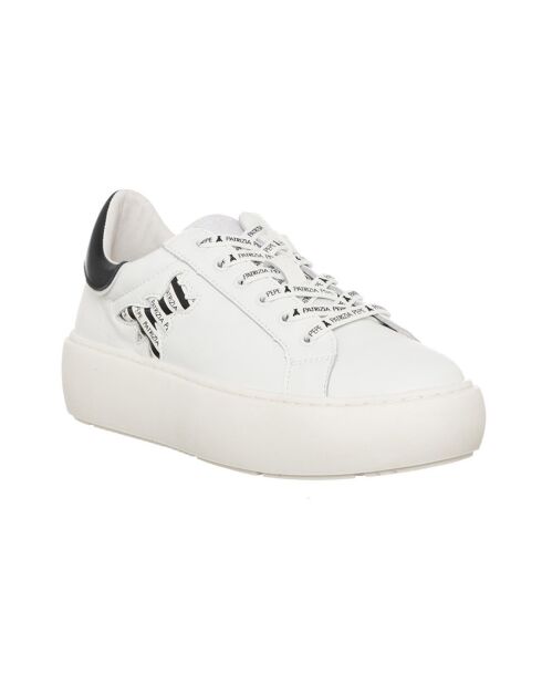Sneakers en Cuir Vita blanc/noir