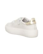 Sneakers en Cuir Off blanc cassé