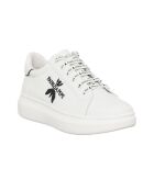 Sneakers en Cuir Eno blanc/noir