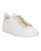 Sneakers en Cuir Voda blanc/doré