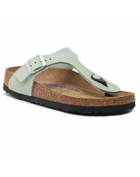 Sandali Gizeh verde acqua