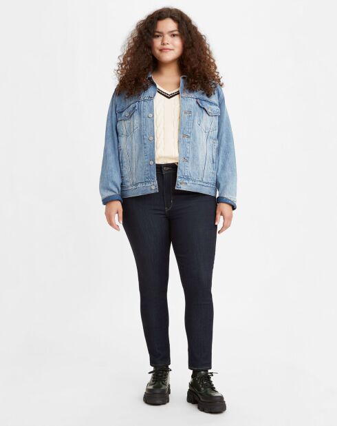 Jean 721 taille haute Sculpt with Hypersoft bleu brut