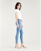 Jean 721 High Rise Skinny bleu moyen