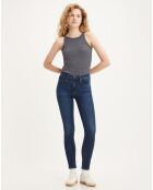 Jean 721 High Rise Skinny taille haute bleu brut