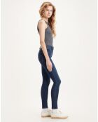 Jean 721 High Rise Skinny taille haute bleu brut