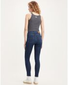 Jean 721 High Rise Skinny taille haute bleu brut