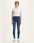 Jean 721 taille haute Skinny bleu foncé