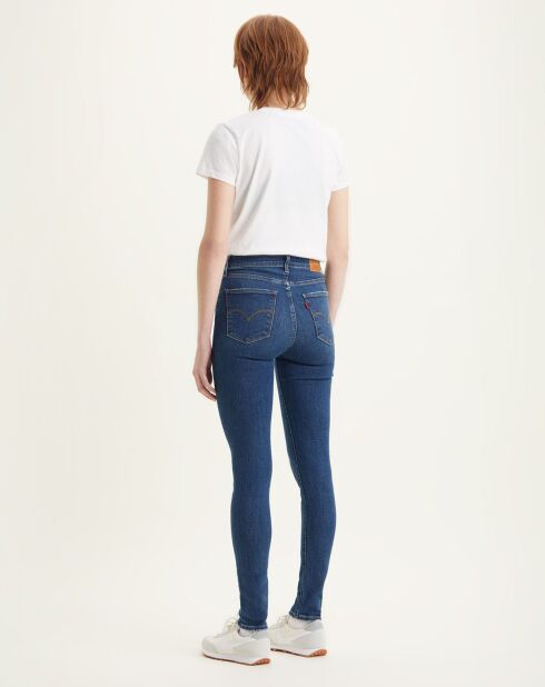 Jean 721 taille haute Skinny bleu foncé