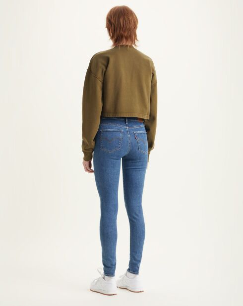 Jean 720 super Skinny taille haute bleu foncé