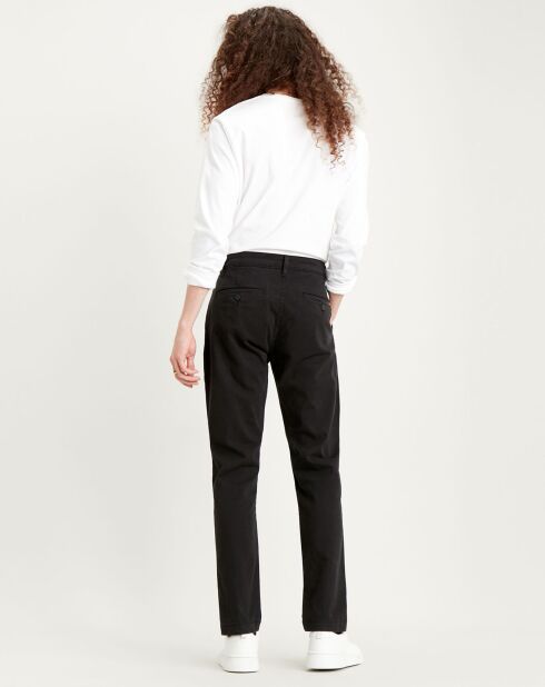 Pantalon Chino en Toile de coton Slim fuselé XX noir