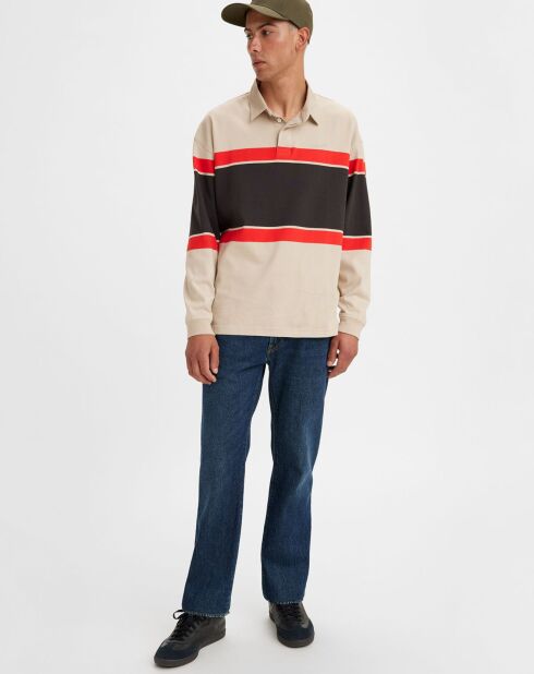 Jean 551™ Z en Coton & Chanvre Authentic Straight bleu foncé
