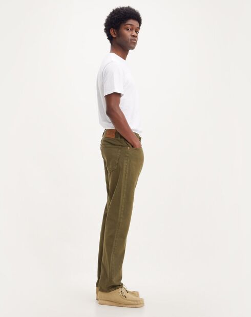 Jean 551™ Z en Coton & Chanvre Authentic Straight vert kaki