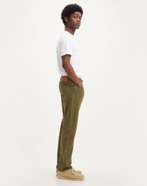 Jean 551™ Z en Coton & Chanvre Authentic Straight vert kaki