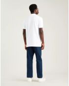 Polo Housemarked en Coton Regular Fit blanc