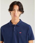 Polo Housemarked en Coton Regular Fit bleu marine