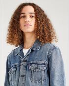 Veste en jean The Trucker original bleu moyen