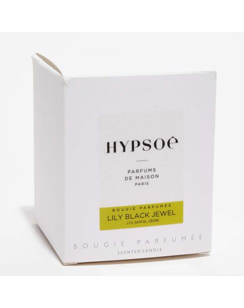 Bougie parfumée Silver Cover Lily Back Jewell - 1 mèche 50h