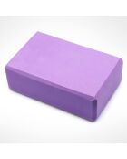 Brick de yoga violette