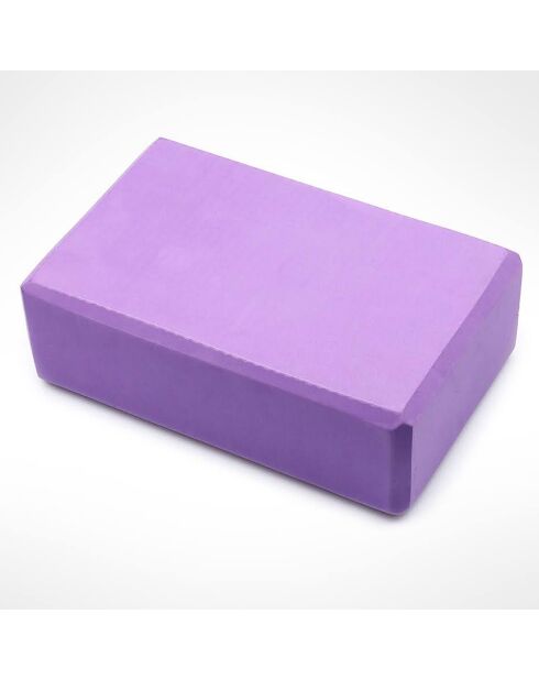 Brick de yoga violette