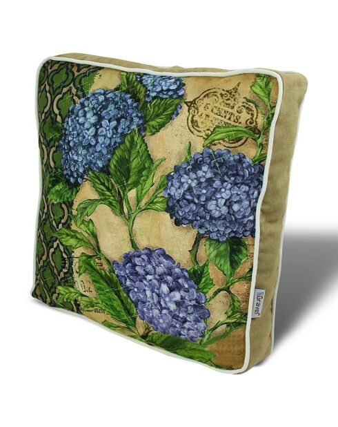 Galette de chaise multicolore - 42x42 cm