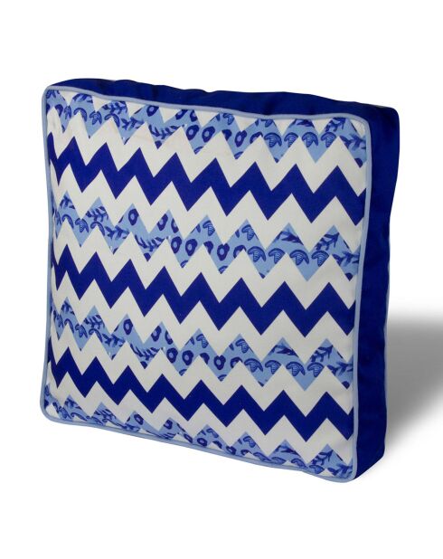 Galette de chaise multicolore - 42x42 cm