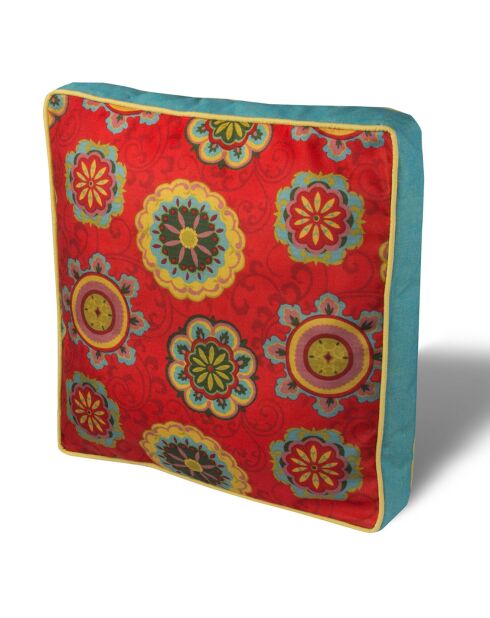 Galette de chaise multicolore - 42x42 cm