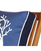 Galette de chaise multicolore - 42x42 cm