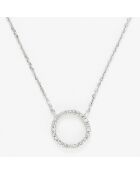 Collier Ronda Diamants 0.035 ct or blanc