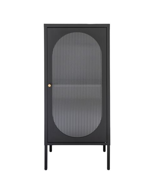 Adelaide zwart raam - 50x35x110 cm